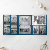 Ministe bal #1 drieluik wenskaart (Binnen)