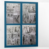 Ministe bal #2 drieluik wenskaart (Binnenzijde eerst)