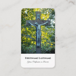 Minister begrafenisondernemer spiritueel genezer h visitekaartje