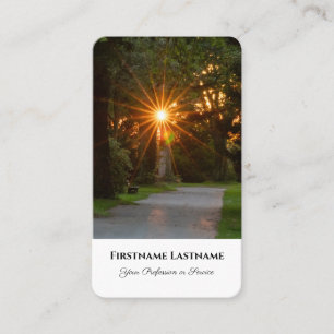 Minister begrafenisondernemer spiritueel healer zo visitekaartje