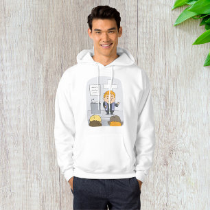 Minister die preekt voor de gemeente hoodie