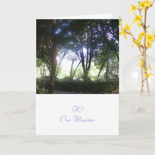 minister kaart (Gele Bloem)