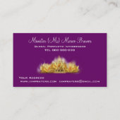 Minister Marco Brewer Visitekaartje (Achterkant)