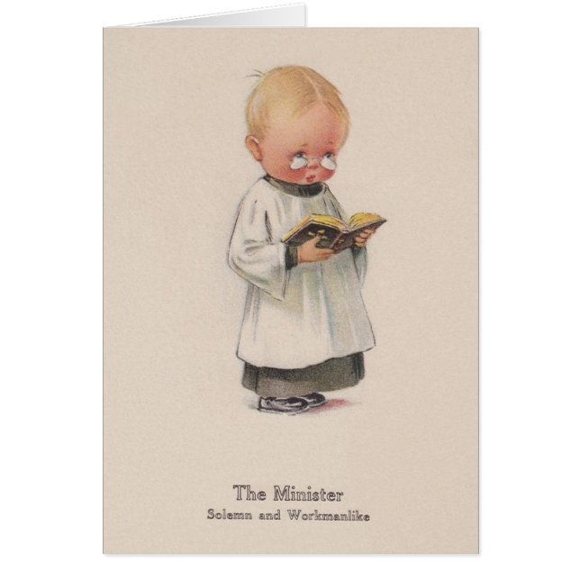  Minister Note Card (Voorkant)