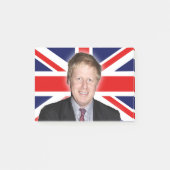 Minister-president van Boris Johnson Post-it® Notes (Voorkant)