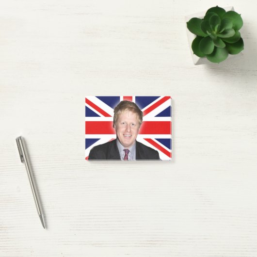 Minister-president van Boris Johnson Post-it® Notes (Kantoor)