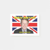 Minister-president van Boris Johnson Post-it® Notes (Voorkant)
