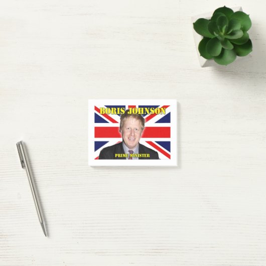 Minister-president van Boris Johnson Post-it® Notes (Kantoor)