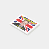 Minister-president van Boris Johnson Post-it® Notes (Schuin)