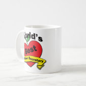 Minister van Beste School ter wereld Koffiemok (Voorkant links)