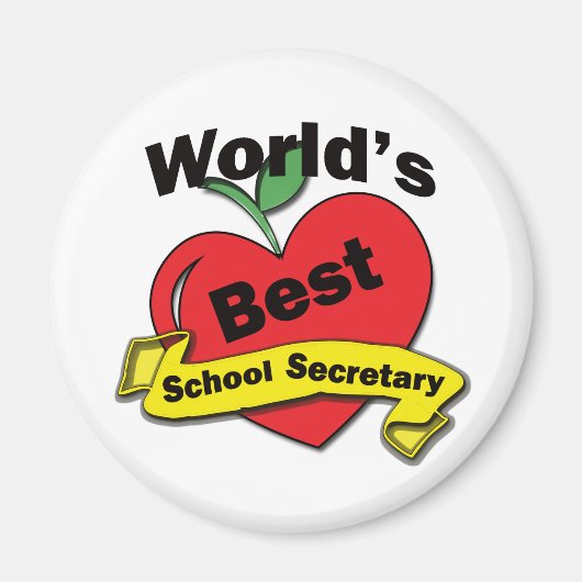 Minister van Beste School ter wereld Magneet (Voorkant)