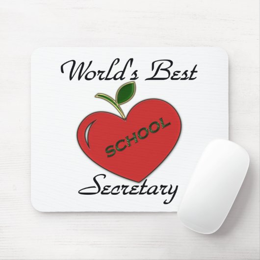 Minister van Beste School ter wereld Muismat (Met muis)