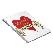 Minister van Beste School ter wereld Notitieboek (Rechterzijde)