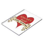 Minister van Beste School ter wereld Notitieboek (Linkerzijde)