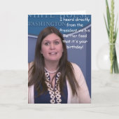 Minister van Buitenlandse Zaken Kaart (Voorkant)