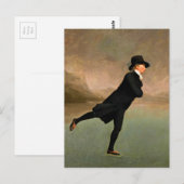 Minister van Huisvesting van Henry Raeburn (c 1790 Briefkaart (Voorkant / Achterkant)