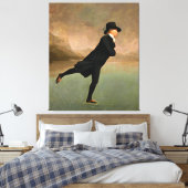 Minister van Huisvesting van Henry Raeburn (c 1790 Canvas Afdruk (Insitu (Slaapkamer))