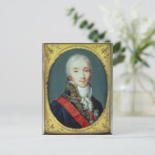 Minister van Joseph Fouche Duke van Otranto Briefkaart (Staand voorkant)