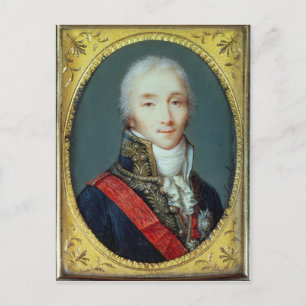 Minister van Joseph Fouche Duke van Otranto Briefkaart