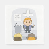 Minister van Kerken Preaching Servet (Voorkant)