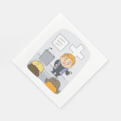 Minister van Kerken Preaching Servet (Hoek)