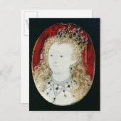 Minister van Koningin Elizabeth I Briefkaart (Voorkant / Achterkant)