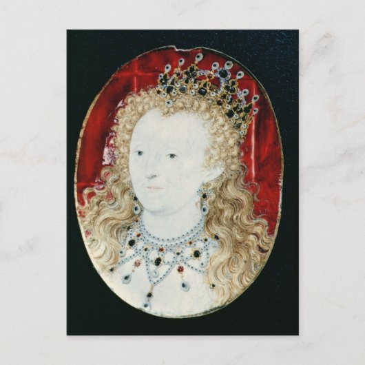 Minister van Koningin Elizabeth I Briefkaart (Voorkant)