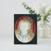 Minister van Koningin Elizabeth I Briefkaart (Staand voorkant)