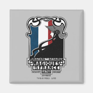 Ministère des Affaires Magiques de la France Logo Magneet
