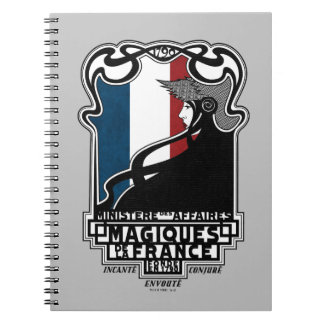 Ministère des Affaires Magiques de la France Logo Notitieboek