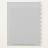 Ministère des Affaires Magiques de la France Logo Planner (Achterkant)