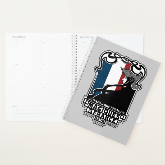 Ministère des Affaires Magiques de la France Logo Planner (Display)