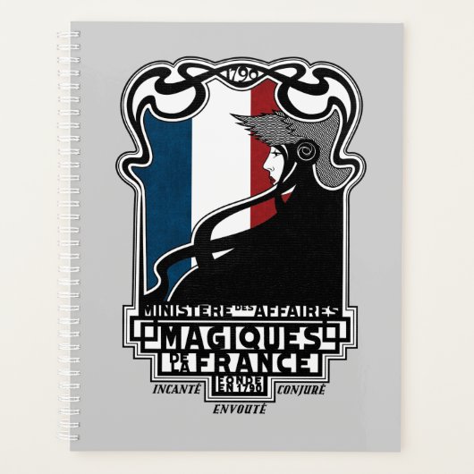 Ministère des Affaires Magiques de la France Logo Planner (Voorkant)