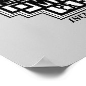 Ministère des Affaires Magiques de la France Logo Poster (Hoek)