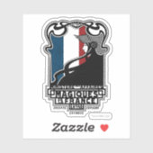 Ministère des Affaires Magiques de la France Logo Sticker (Vel)