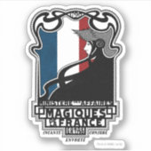 Ministère des Affaires Magiques de la France Logo Sticker (Voorkant)
