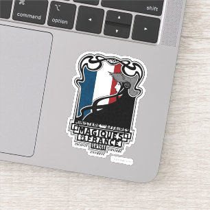 Ministère des Affaires Magiques de la France Logo Sticker