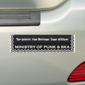 MINISTERIE BUMPERSTICKER (Op auto)