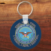 Ministerie van Defensie DOD VVV Shield Sleutelhanger (Voorkant)