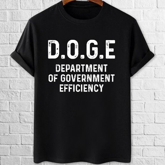 Ministerie van Efficiëntie van de overheid DOGE T-shirt