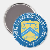 Ministerie van Financiën Magneet (Voorkant / Achterkant)