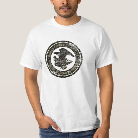 Ministerie van Justitie | Eagle T-shirt (Voorkant)
