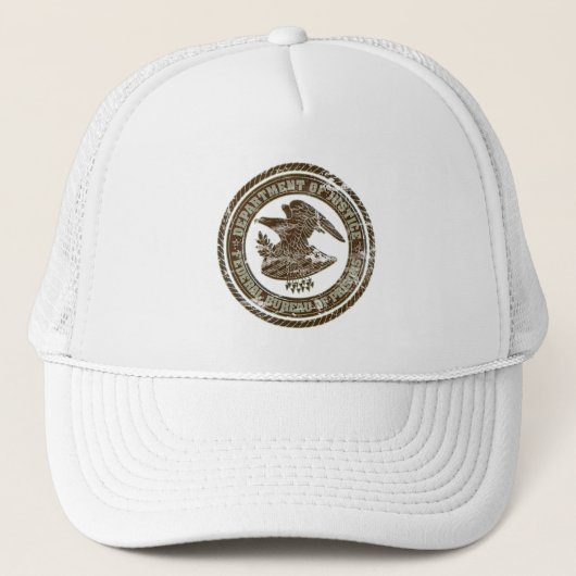 Ministerie van Justitie | Eagle Trucker Pet (Voorkant)