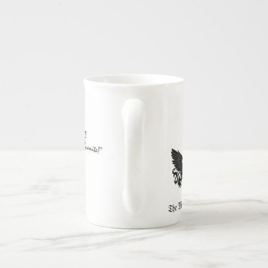 Ministerie van Peculiar Occurrency Eliza cup Porselein Kop (Achterkant)