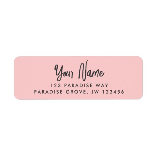 Ministerie van Voorzieningen | JW-retouradresslabe Etiket (Voorkant)