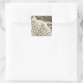 Ministerie van Wenen Vierkante Sticker (Tas)