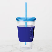 Ministeriebekers Acryl Drinkbeker (Rechts)