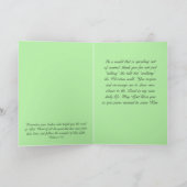 Ministeriële appreciatiewandeling bedankkaart (Binnen)