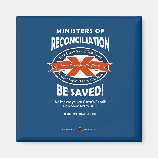 Ministers van Verzoening Magneet (Voorkant)