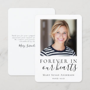 Ministraliste fotosympathie bedankkaart